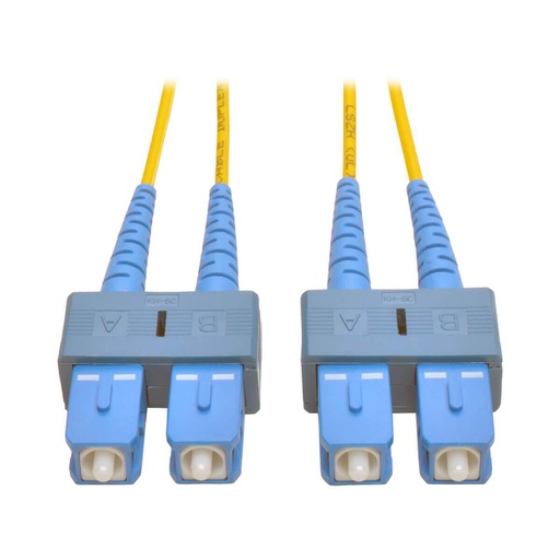 Tripp Lite Duplex Singlemode 9/125 Fiber Patch Cable (SC/SC), 1M (3 ft.)