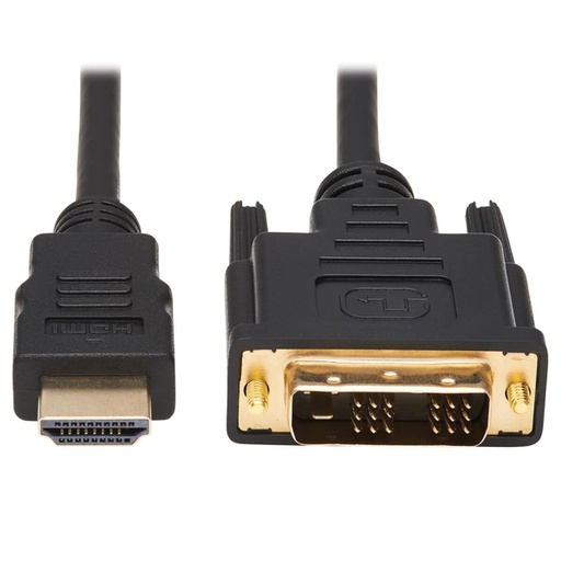 Tripp Lite HDMI to DVI Adapter Cable (HDMI to DVI-D M/M), 6 ft. (1.8 m)