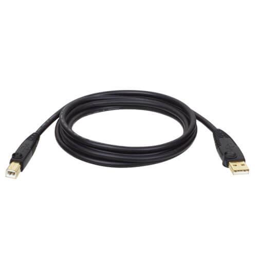 Tripp Lite USB 2.0 A to B Cable (M/M), 15 ft. (4.57 m) (U022-015)