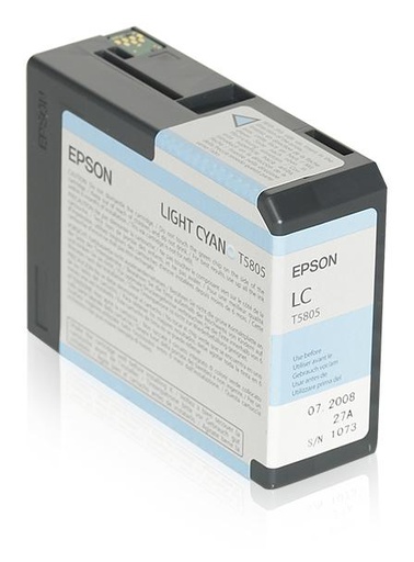 Epson Encre Pigment Cyan Clair SP 3800/3880 (80ml) (T580500)
