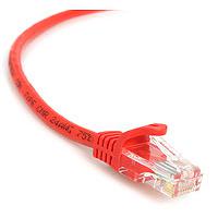 StarTech.com 50 ft Red Snagless Category 5e (350 MHz) UTP Patch Cable, 15,24 m