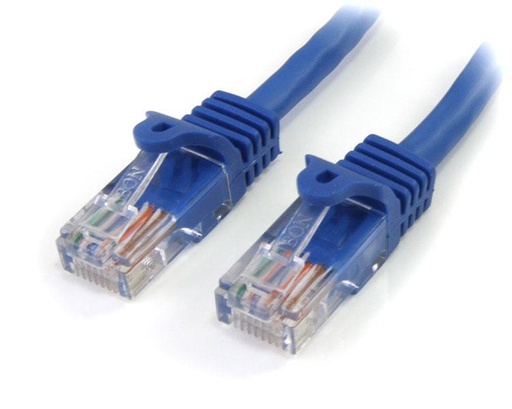 StarTech.com 75 ft Blue Snagless Category 5e (350 MHz) UTP Patch Cable networking cable