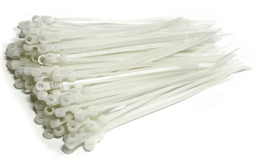 StarTech.com 6" Screw Mount Cable Ties 100pcs. (TCV155)