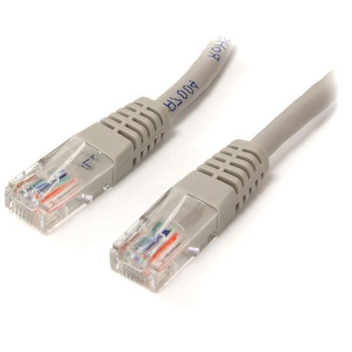 StarTech.com 100 ft Gray Molded Category 5e (350 MHz) UTP Patch Cable networking cable