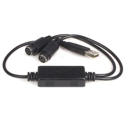 [9064218] StarTech.com Adaptateur clavier et souris USB vers PS2 (USBPS2PC)