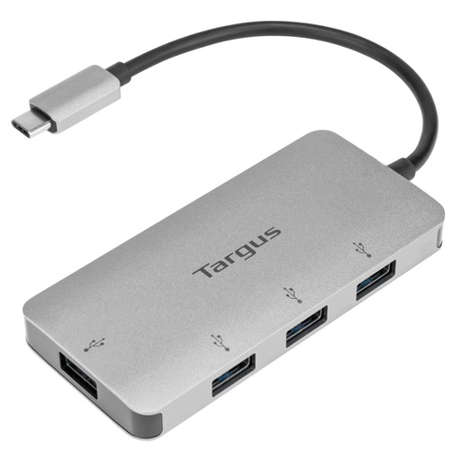 Targus USB-C, 4 x USB-A 3.0, 5 Gbit/s, argent (ACH226CA)