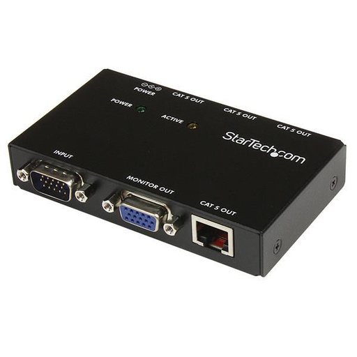 StarTech.com 4 Port VGA Over CAT5 Video Extender - 450ft (150m) (ST1214T)