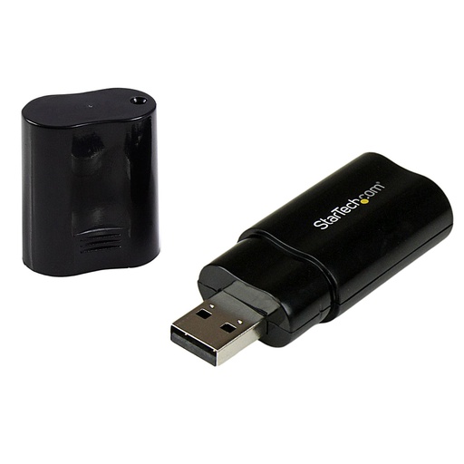 StarTech.com Adaptateur Carte Son USB vers Audio Stéréo (ICUSBAUDIOB)