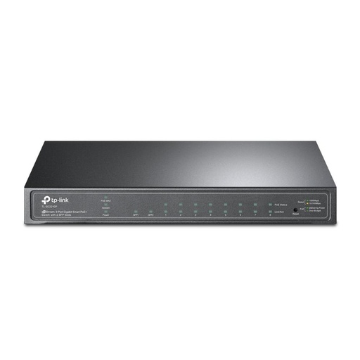 TP-Link 8-Port Gigabit Smart PoE Switch with 2 SFP Slots (SG2210P)