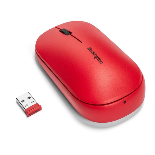 Kensington SureTrack™ Dual Wireless Mouse – Red (K75352WW)