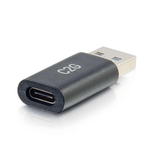 C2G USB-C® Female to USB-A Male SuperSpeed USB 5Gbps Adapter Converter (54427)