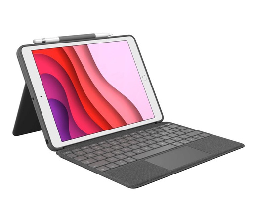 Logitech Combo Touch pour iPad (7e et 8e génération) (920-009608)
