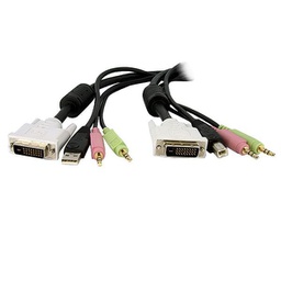 [4510205] Câble KVM StarTech.com DVID4N1USB10