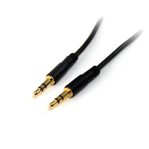 StarTech.com 10 ft Slim 3.5mm Stereo Audio Cable - M/M (MU10MMS)