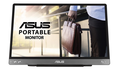 ASUS MB14AC, 35,6 cm (14"), 1920 x 1080 pixels, Full HD, 5 ms, Gris