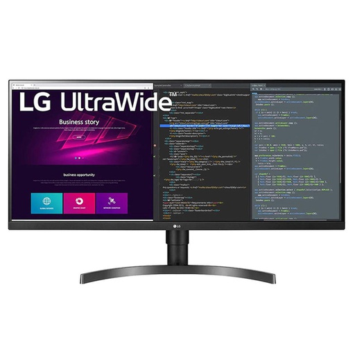 LG 34" QHD IPS 3440 x 1440, 5ms, sRGB 99%, HDMI, DisplayPort, USB, Headphone Out