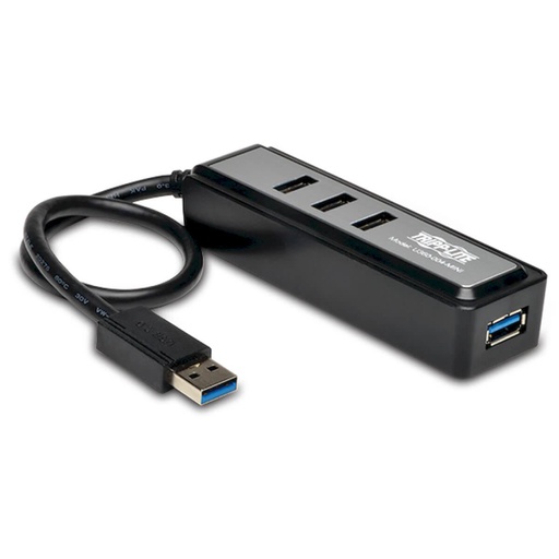 Tripp Lite 4-Port Portable USB 3.0 SuperSpeed Hub (U360-004-MINI)