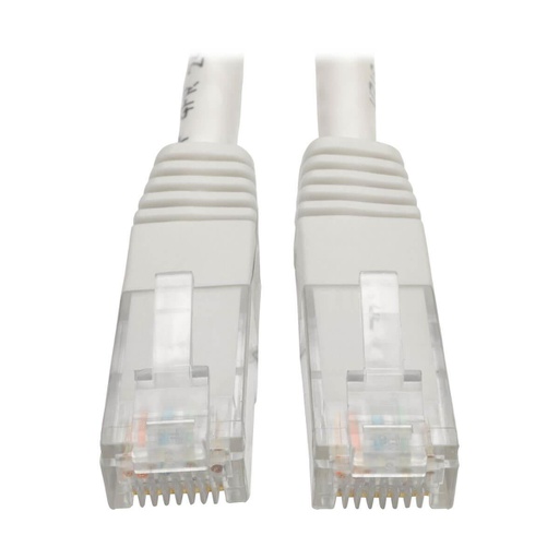 Tripp Lite N200-001-WH, 0,31 m, Cat6, U/UTP (UTP), RJ-45, RJ-45