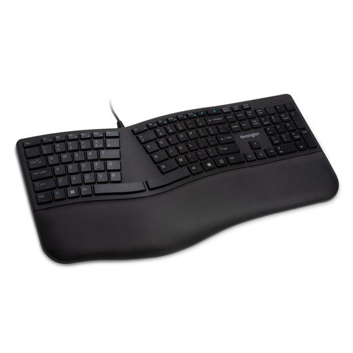 Kensington Pro Fit® Ergo Wired Keyboard (K75400US)