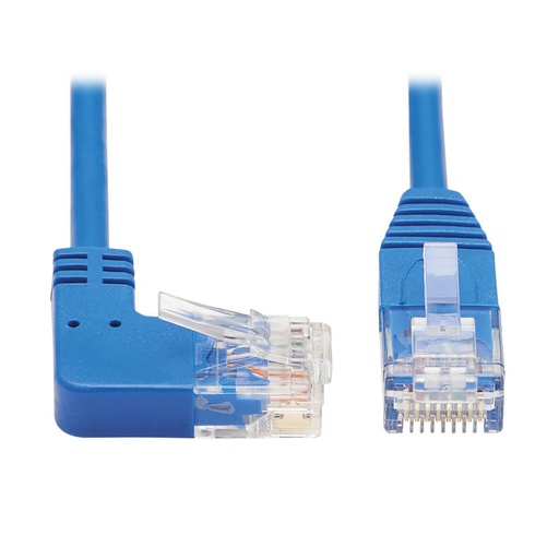 Tripp Lite N204-S07-BL-RA, 2,13 m, Cat6, U/UTP (UTP), RJ-45, RJ-45