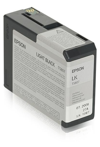 Epson Singlepack Light Black T580700