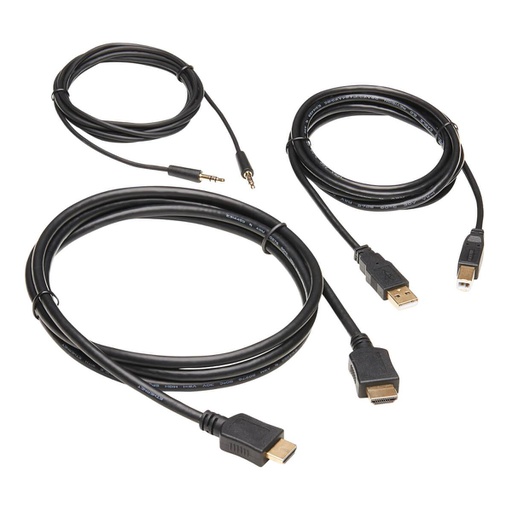 Tripp Lite P782-006-HA, 1,83 m, USB, USB, HDMI, Noir, Mâle