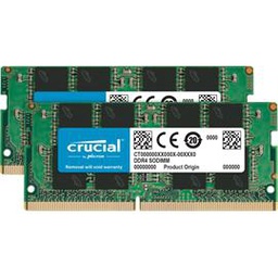 [6708279] Crucial 32GB KIT (16GBX2) DDR4-3200 SODIMM No Produit:CT2K16G4SFRA32A