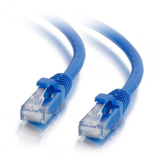 C2G 2x RJ-45, Cat6a, 22,8 m, UTP, 26 AWG, Bleu (50878)