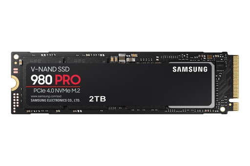 Samsung 980 PRO, 2000 Go, M.2, 7000 Mo/s (MZ-V8P2T0B/AM)