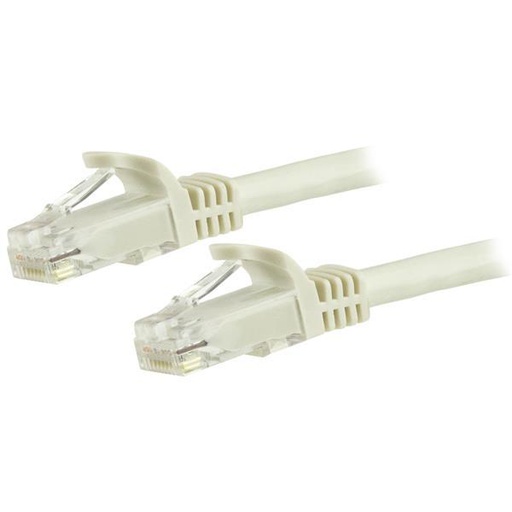 StarTech.com N6PATCH125WH, 38,1 m, Cat6, U/UTP (UTP), RJ-45, RJ-45