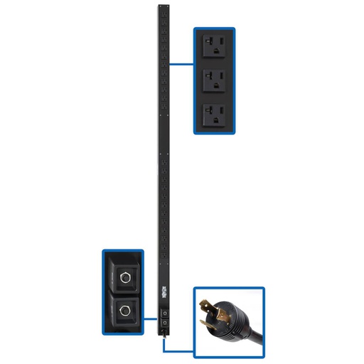 Unité de distribution électrique (PDU) Tripp Lite PDUV30