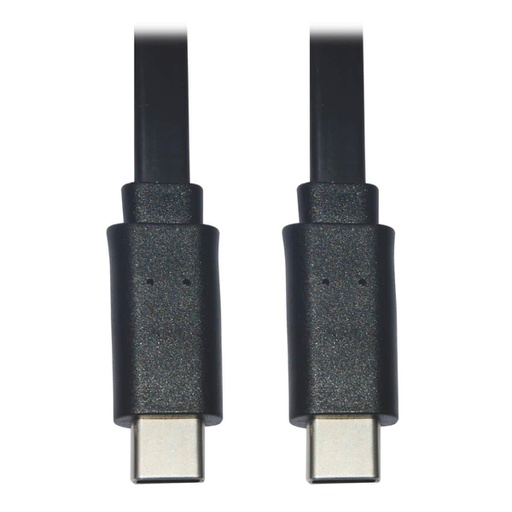 Tripp Lite Câble plat USB-C (M/M), USB 2.0, noir, 0,91 m (3 pi) (U040-003-C-FL)