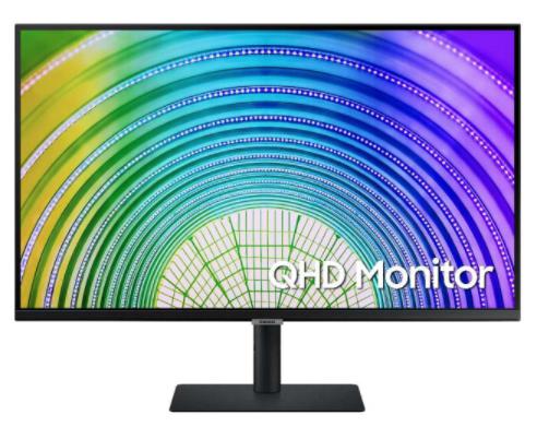 Samsung S32A600UUU, 81,3 cm (32"), 2560 x 1440 pixels, Quad HD, LCD, 5 ms, Noir