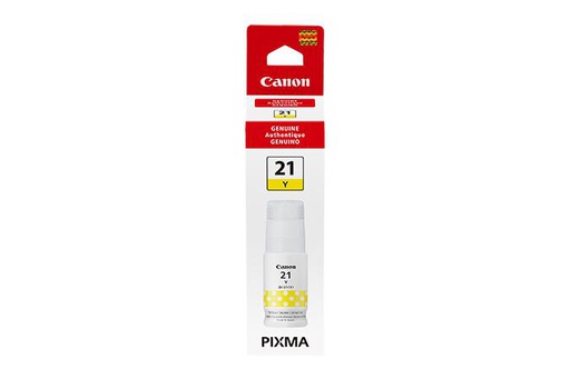 Yellow, Pigment-based, Canon MegaTank, 70ml (4539C001)