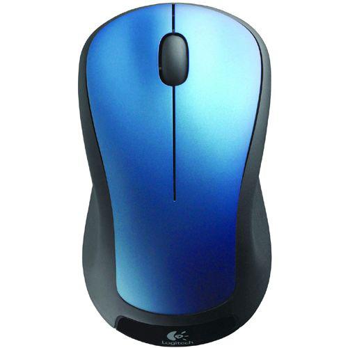 Logitech Wireless Mouse M310, RF Wireless, Blue (910-001917)