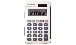 [6819925] Sharp EL243SB, LCD, mémoire à 3 touches