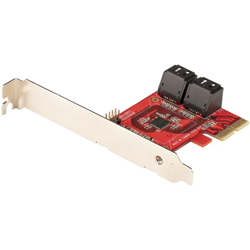 Cartes/adaptateurs d'interface StarTech.com 4P6G-PCIE-SATA-CARD