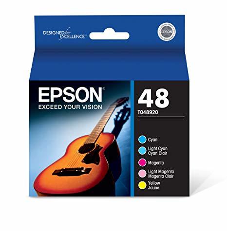 Epson T048, Rendement standard, 430 ml, 5 pièce(s), Multi pack (T048920-S)