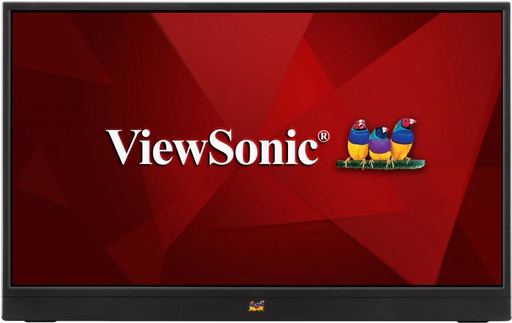 Viewsonic VA1655, 40.6 cm (16"), 1920 x 1080 pixels, Full HD, LED, 7 ms, Black