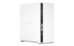 [6873910] QNAP TS-233, NAS, Mini Tower, ARM, Blanc (TS-233-US)