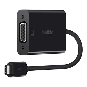 Belkin USB-C, VGA, 15cm (F2CU037BTBLK)