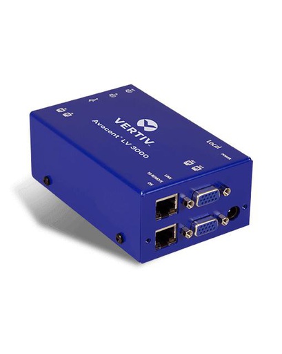 Vertiv Avocent LongView single VGA,USB,audio,CATx 300M (LV3010P-001)