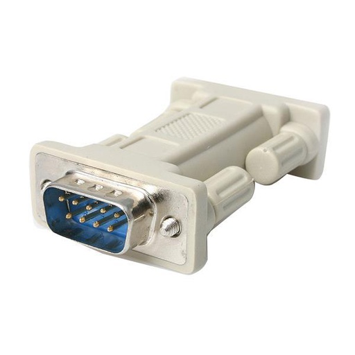 StarTech.com DB9 RS232 Serial Null Modem Adapter - M/M, DB-9, DB-9, White