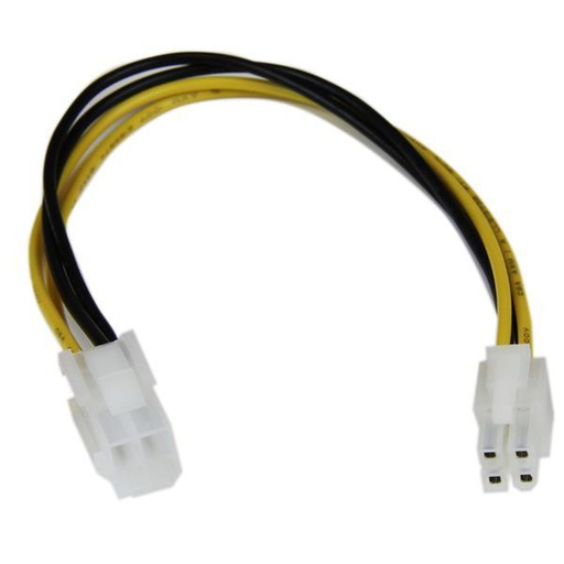 StarTech.com 8in ATX12V 4 Pin P4 CPU Power Extension Cable - M/F (ATXP4EXT)