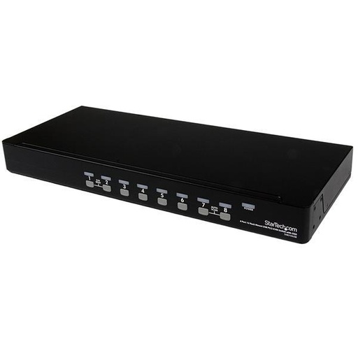 StarTech.com Commutateur KVM PS/2 USB à montage en rack 8 ports 1U avec OSD