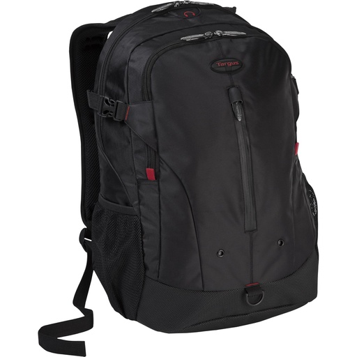 Targus Terra 16” Backpack, Black / Red accents (TSB226US)