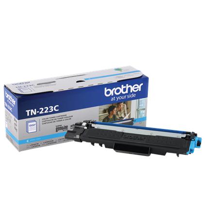 Brother Toner à rendement standard, cyan, 1300 pages (TN223C)