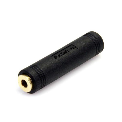 StarTech.com 3.5mm Adapter, 3.5mm, 3,5mm, Noir (GCAUD3535FF)