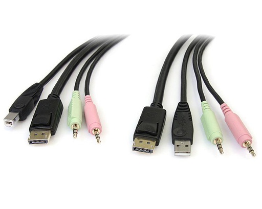 Câble KVM StarTech.com DP4N1USB6