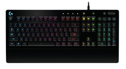 [5710664] Logitech G213 Prodigy, Standard, Avec fil, USB, QWERTY, LED RGB, Noir